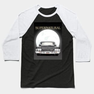 The Impala and the moon Baseball T-Shirt